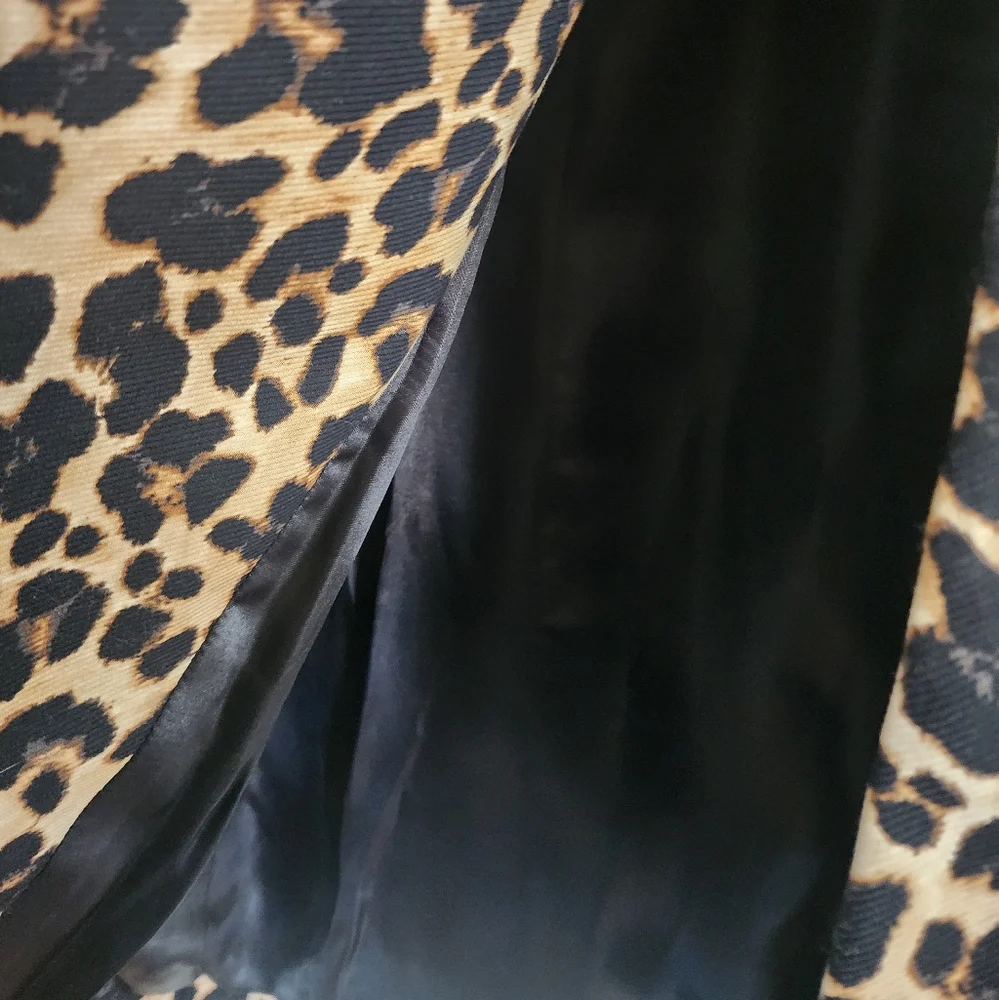 NWT.The Limited Animal Print Jacket.pit To Pit23